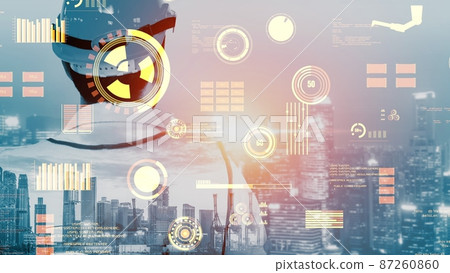 Future building construction and inventive engineering project 87260860