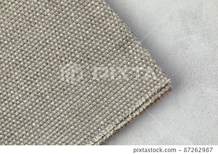 Fabric texture background wallpaper, beige natural shade Fabric texture background wallpaper, beige natural shade 87262987