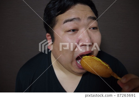 吃玉米熱狗的胖子 87263691