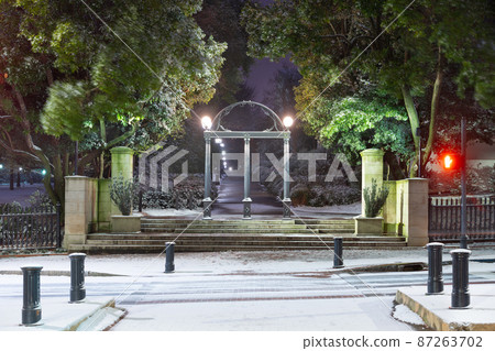 Athens, Georgia, USA at the University of Georgia Campus Arch 87263702