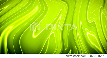 Liquid marbling paint texture background. Fluid painting abstract texture, Intensive color mix wallpaper. 87264644