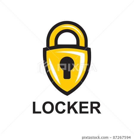 Vector logo of the parcel storage locker 87267594