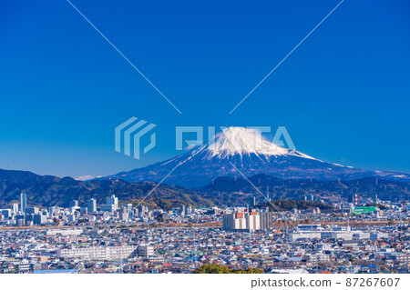 （靜岡縣）靜岡市容和富士山 87267607
