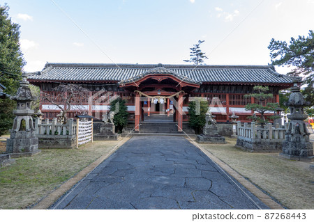 The central gate of Kanaya Shrine 87268443