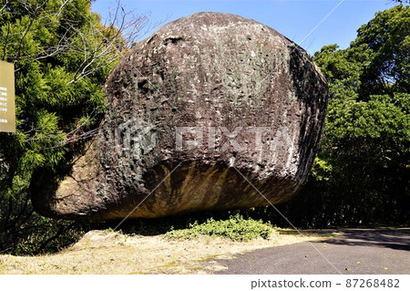 鹿兒島縣和泉市野田町河平鄉村公園的野田奇石、巨石 87268482