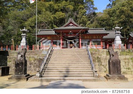 Gamo Hachiman Shrine Gamo's Okusu National Special Natural Monument Gamo Town Kagoshima Prefecture 87268758
