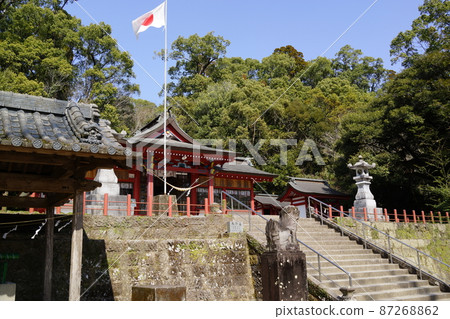 Gamo Hachiman Shrine Gamo's Okusu National Special Natural Monument Gamo Town Kagoshima Prefecture 87268862