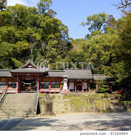 Gamo Hachiman Shrine Gamo's Okusu National Special Natural Monument Gamo Town Kagoshima Prefecture 87268864