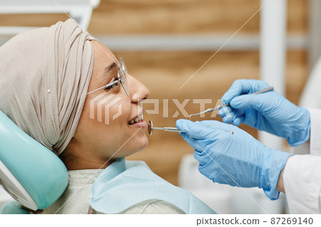 Dental Examination Side View Dental Examination Side View 87269140