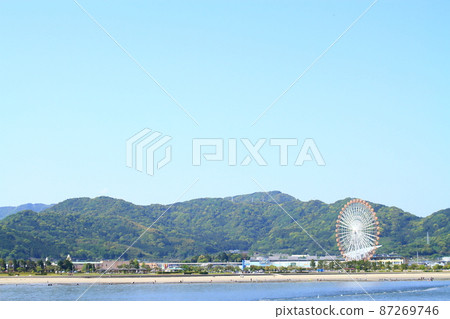 蒲郡市、拉古娜十博世和三河灣的風景 蒲郡市、拉古娜十博世和三河灣的風景 87269746