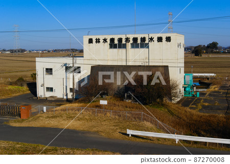 Fukama Drainage Pump Station, Inashiki District, Ibaraki Prefecture 87270008