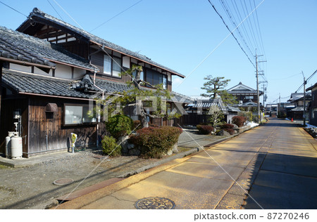 近江今津高速公路街景滋賀縣高島市 近江今津高速公路街景滋賀縣高島市 87270246