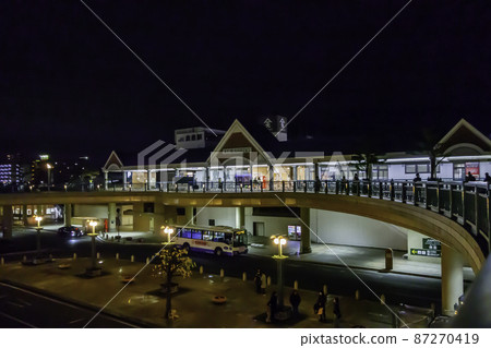 Kurashiki Station North Exit Station Front Rotary Kurashiki City, Okayama Prefecture 87270419