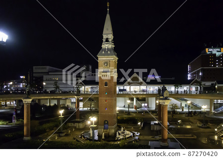 Kurashiki Station North Exit Station Front Rotary Kurashiki City, Okayama Prefecture Kurashiki Station North Exit Station Front Rotary Kurashiki City, Okayama Prefecture 87270420