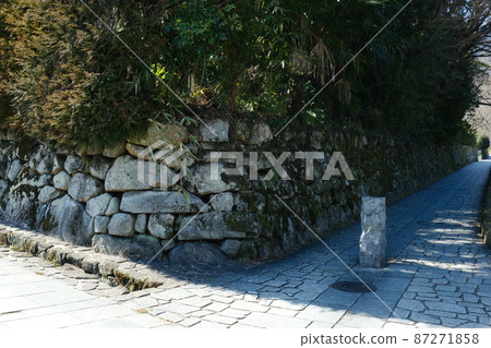 The corner of the gentle stone wall of Anō-shu The corner of the gentle stone wall of Anō-shu 87271858