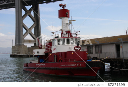 Fireboat Guardian 2 at San Francisco Fire Department (retired in 2022) 87271899
