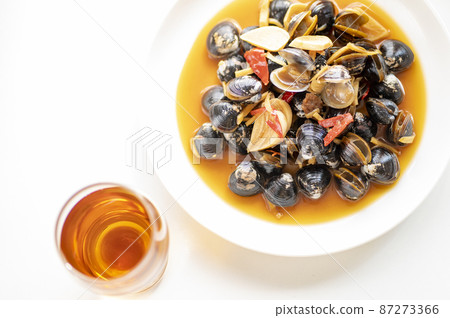 醬油醃製台灣蛤蜊的紹興酒 87273366