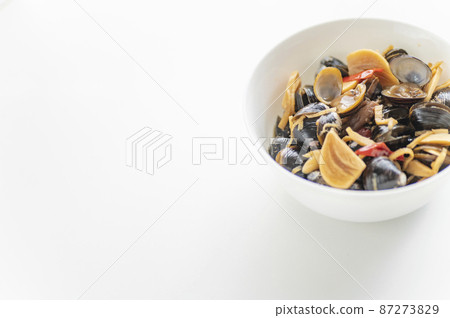 Taiwanese clam pickled in soy sauce 87273829