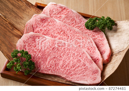 日本黑牛里脊牛排 日本黑牛里脊牛排 87274481
