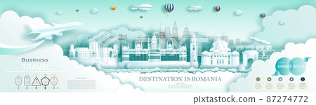 Travel Qatar top world modern skyscraper and famous city architecture. 87274772