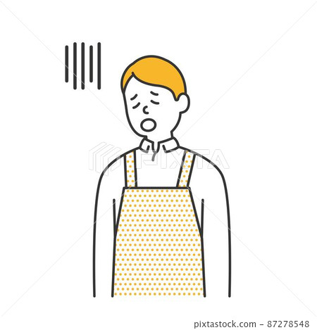 Summary of facial expression motion illustrations of caregiver men Summary of facial expression motion illustrations of caregiver men 87278548
