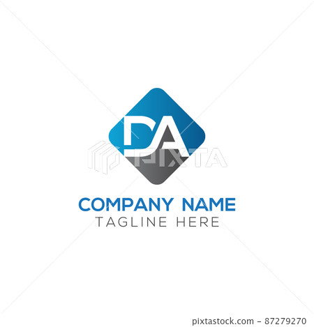 Initial DA Letter Logo Design With Creative Modern Business Typography Vector Template Initial DA Letter Logo Design With Creative Modern Business Typography Vector Template 87279270