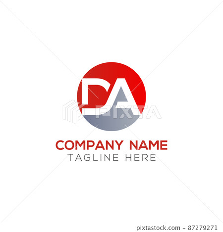 Initial DA Letter Logo Design With Creative Modern Business Typography Vector Template Initial DA Letter Logo Design With Creative Modern Business Typography Vector Template 87279271