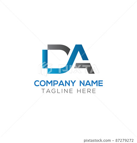 Initial DA Letter Logo Design With Creative Modern Business Typography Vector Template Initial DA Letter Logo Design With Creative Modern Business Typography Vector Template 87279272