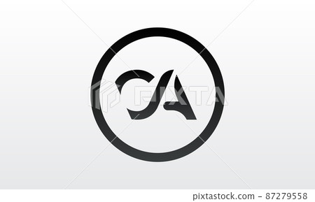 Initial CA Letter Logo With Creative Modern Business Typography Vector Template. Creative Letter CA Logo Vector. Initial CA Letter Logo With Creative Modern Business Typography Vector Template. Creative Letter CA Logo Vector. 87279558