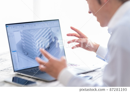 3D CAD 3DCG design 3D CAD 3DCG design 87281193