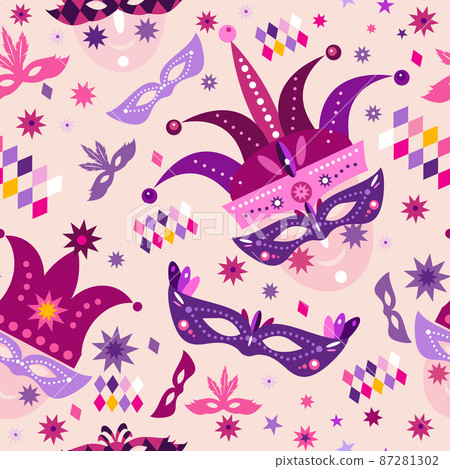 Carnival harlequin pattern 3 87281302