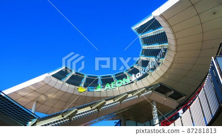 Scenery of Koshigaya Lake Town Station and its surroundings (photographed in February 2022) 87281813