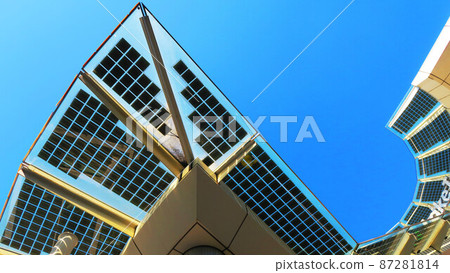Scenery of Koshigaya Lake Town Station and its surroundings (photographed in February 2022) 87281814