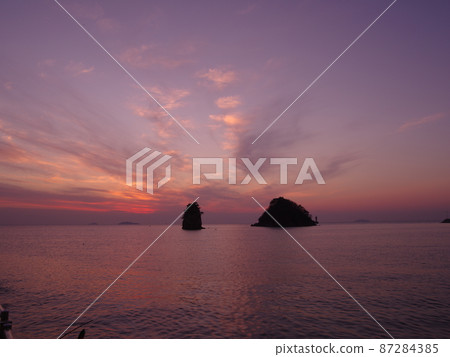 泰安郡、安眠島、Kkotji海灘、Halbae島、Halmae島、日落 泰安郡、安眠島、Kkotji海灘、Halbae島、Halmae島、日落 87284385