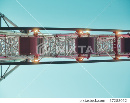 Ferris wheel taken during the magic hour Ferris wheel taken during the magic hour 87288052