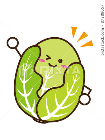 Chinese cabbage character line available Chinese cabbage character line available 87289057