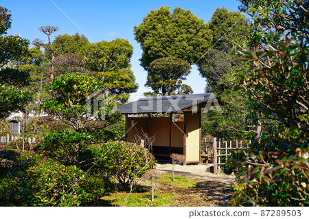 日本庭園內的西翔亭航空紀念公園（埼玉縣所澤市） 87289503
