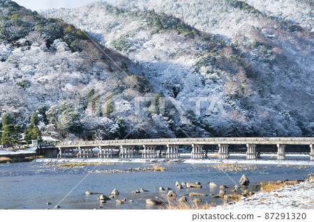 雪妝嵐山渡月橋 雪妝嵐山渡月橋 87291320