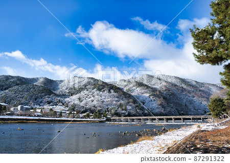 雪妝嵐山渡月橋 雪妝嵐山渡月橋 87291322