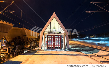 Abisko Ostra station in Sweden Abisko Ostra station in Sweden 87292667