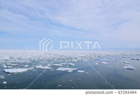Abashiri's drift ice sea Hokkaido Abashiri's drift ice sea Hokkaido 87293464