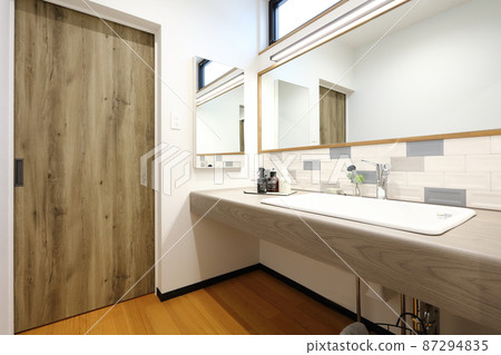 Designer's House Stylish washroom dressing room 87294835
