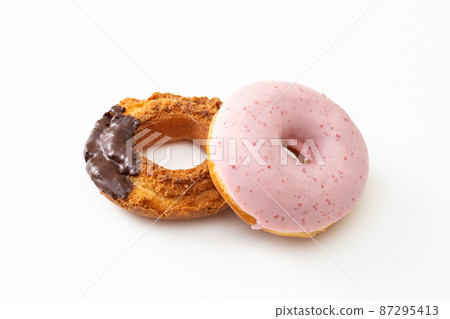 Donut White Back 87295413