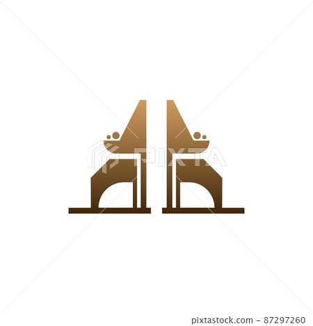 Pura icon logo design illustration template Pura icon logo design illustration template 87297260