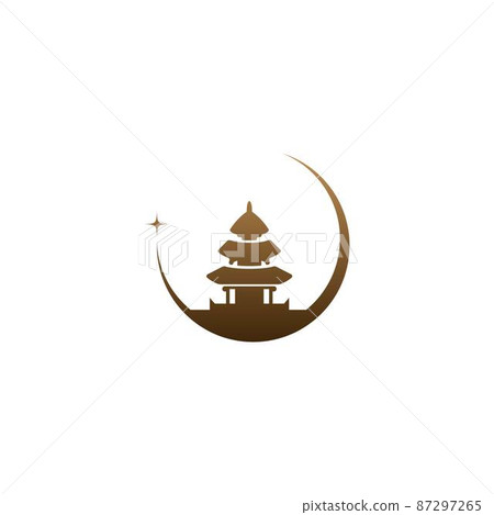 Pura icon logo design illustration template 87297265