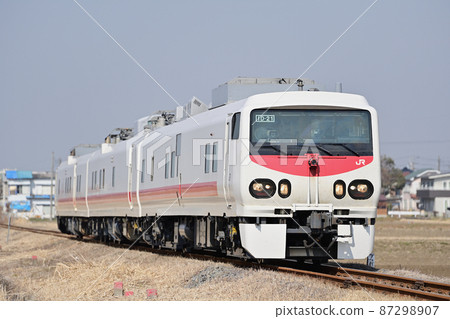 Kururi Line Higashi-Yokota-Makuta JR East Kiya E193 Series (Akita) Easti-D Car Inspection Kururi Line Higashi-Yokota-Makuta JR East Kiya E193 Series (Akita) Easti-D Car Inspection 87298907