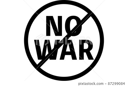 No War, a simple icon against war No War, a simple icon against war 87299084