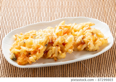 Kakiage tempura. Kakiage tempura. 87299803