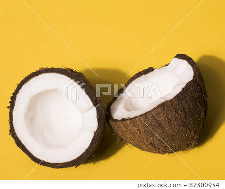 close up view coconut concept close up view coconut concept 87300954