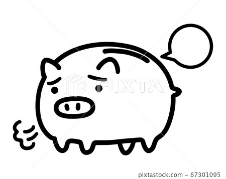 Sigh of piggy bank Sigh of piggy bank 87301095